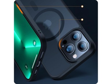 Tech-Protect MagMat MagSafe Case for iPhone 12 mini / 13 mini - Clear Black Tech-Protect MagMat MagSafe Case for iPhone 12 mini / 13 mini - Clear Black