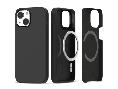 Tech-Protect Silicone MagSafe Case for iPhone 13 / 14 - Black Tech-Protect Silicone MagSafe Case for iPhone 13 / 14 - Black