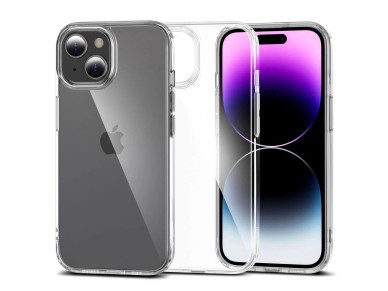 Tech-Protect FlexAir Hybrid iPhone 15 Case - Clear Tech-Protect FlexAir Hybrid iPhone 15 Case - Clear