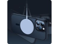 Funda Tech-Protect MagMat MagSafe para iPhone 15 - Negro mate