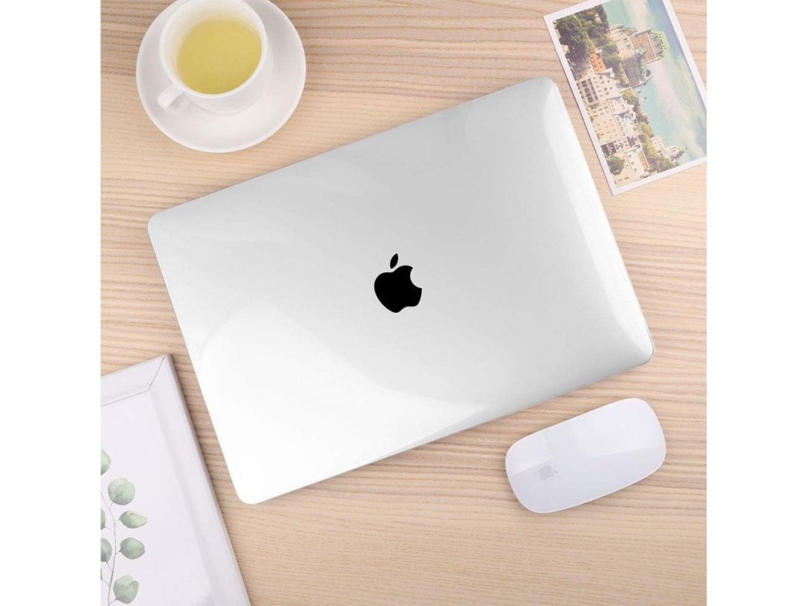 Tech-Protect SmartShell Case for MacBook Air 15" M2 / M3 / 2023-2024 - Transparent