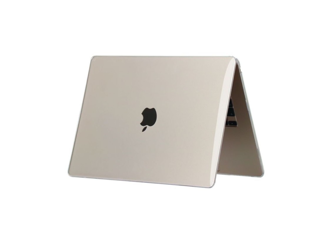 Tech-Protect SmartShell Case for MacBook Air 15" M2 / M3 / 2023-2024 - Transparent