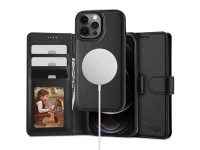 Funda tipo cartera Tech-Protect MagSafe para iPhone 12 / 12 Pro - negra Funda tipo cartera Tech-Protect MagSafe para iPhone 12 / 12 Pro - negra