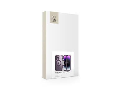 Tech-Protect MagShine Line MagSafe iPhone 14 Pro Case - Purple Tech-Protect MagShine Line MagSafe iPhone 14 Pro Case - Purple