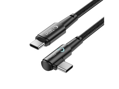 Cable Tech-Protect UltraBoost L USB-C / USB-C de 60 W y 6 A, 1 m - Gris