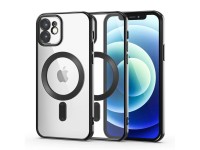 Tech-Protect MagShine Line MagSafe case for iPhone 12 - black Tech-Protect MagShine Line MagSafe case for iPhone 12 - black