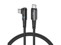 Cable Tech-Protect UltraBoost L USB-C / USB-C de 60 W y 6 A, 1 m - Gris