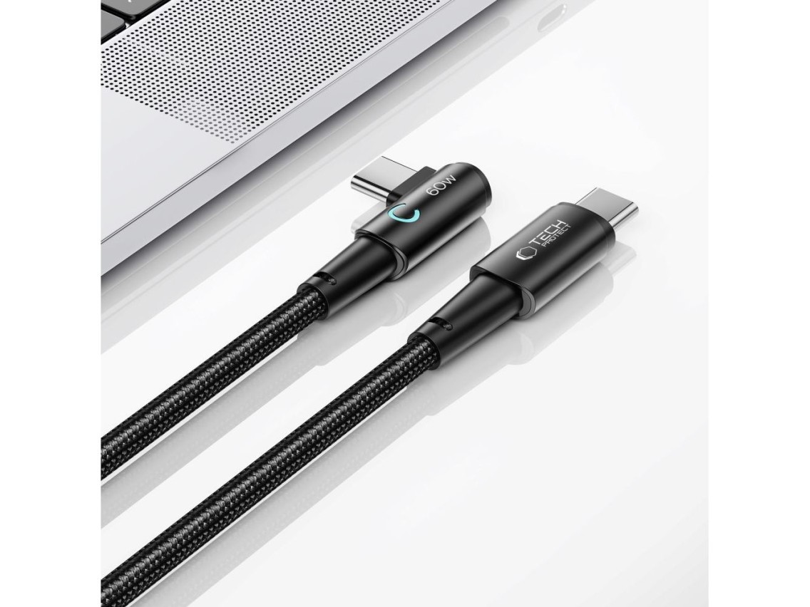 Tech-Protect UltraBoost L USB-C / USB-C 60W 6A Cable 1m - Gray