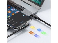 Tech-Protect UltraBoost L USB-C / USB-C 60W 6A Cable 1m - Gray Tech-Protect UltraBoost L USB-C / USB-C 60W 6A Cable 1m - Gray