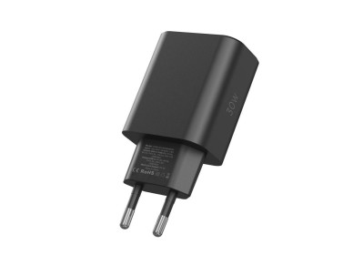Tech-Protect NC30W charger 2x USB-C PD 30W / USB-A QC 3.0 - black