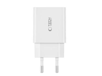 Cargador Tech-Protect NC30W USB-C PD 30W / USB-A QC 3.0 - Negro Cargador Tech-Protect NC30W USB-C PD 30W / USB-A QC 3.0 - Negro