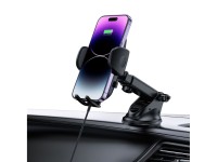 Tech-Protect CM15W-V1 Car Phone Holder with 15W Inductive Charger for Cockpit/Air Vent - Black Tech-Protect CM15W-V1 Car Phone Holder with 15W Inductive Charger for Cockpit/Air Vent - Black