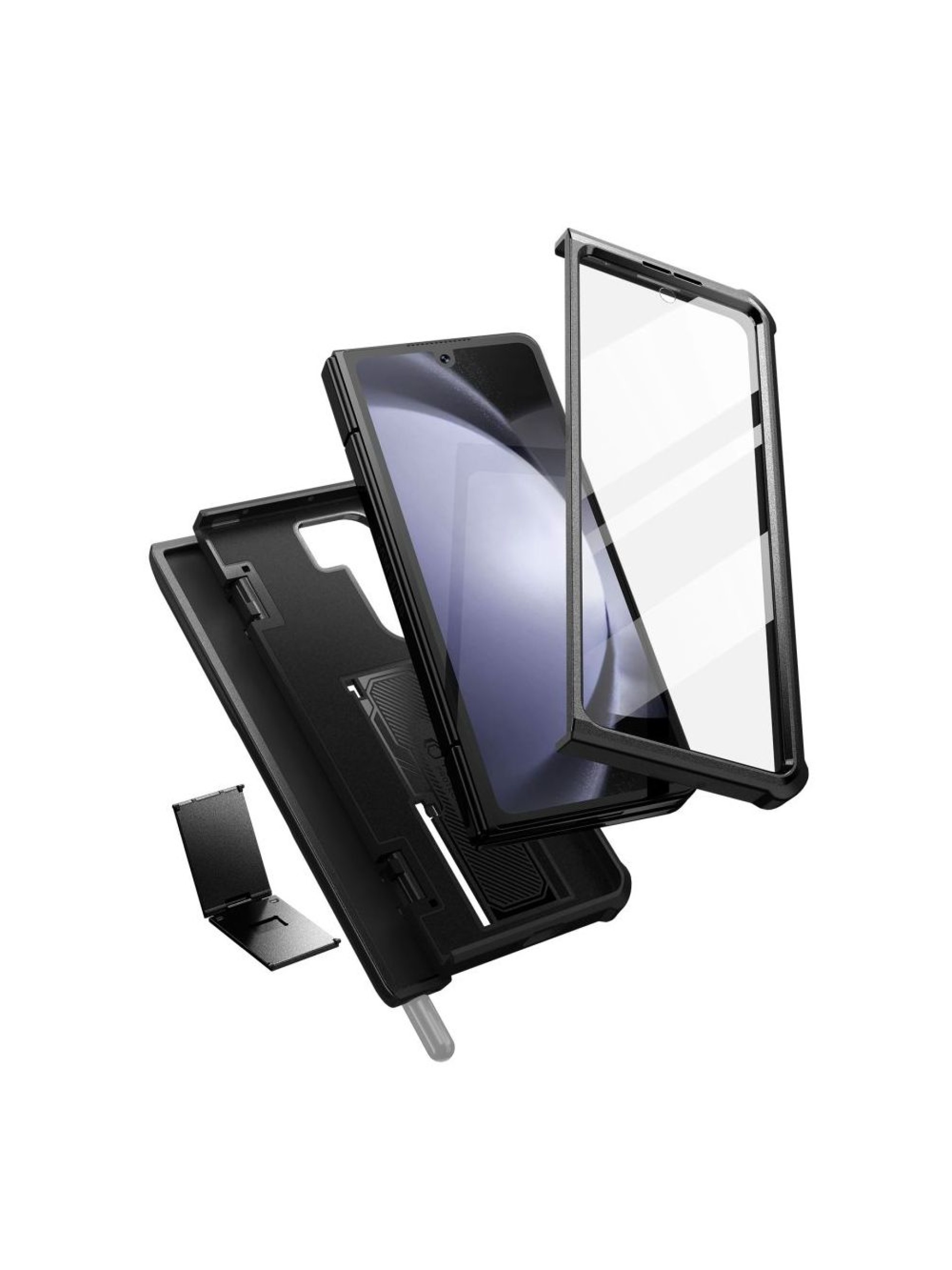 Capa Tech-Protect Kevlar Pro para Samsung Galaxy Z Fold 5 - Preta