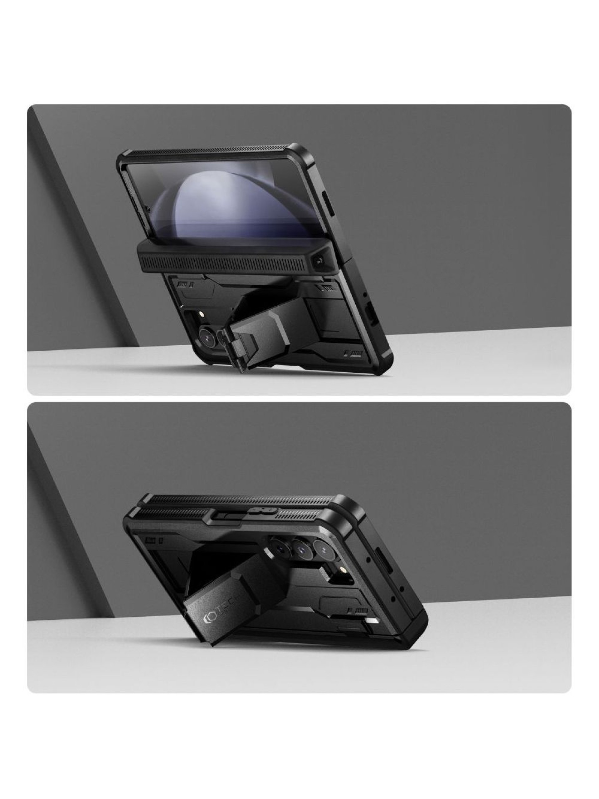 Capa Tech-Protect Kevlar Pro para Samsung Galaxy Z Fold 5 - Preta