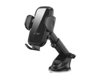 Tech-Protect CM15W-V1 Car Phone Holder with 15W Inductive Charger for Cockpit/Air Vent - Black Tech-Protect CM15W-V1 Car Phone Holder with 15W Inductive Charger for Cockpit/Air Vent - Black