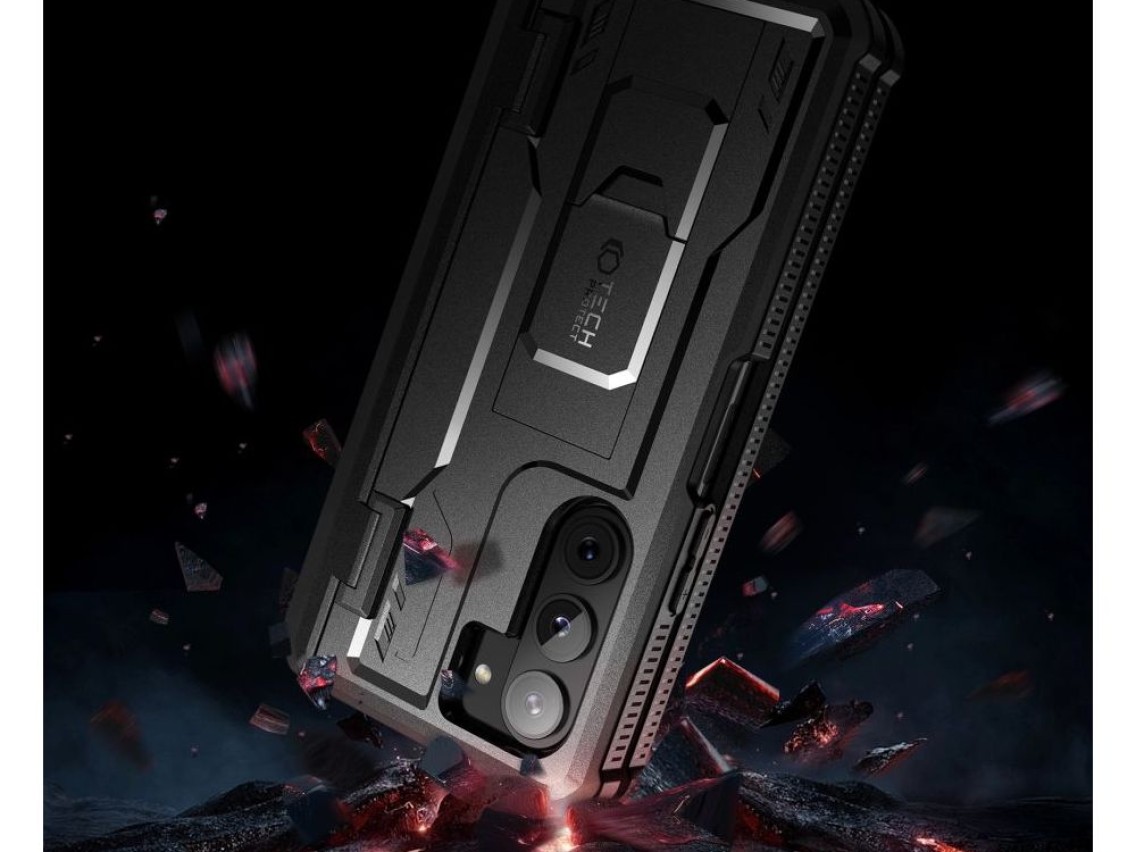 Capa Tech-Protect Kevlar Pro para Samsung Galaxy Z Fold 5 - Preta