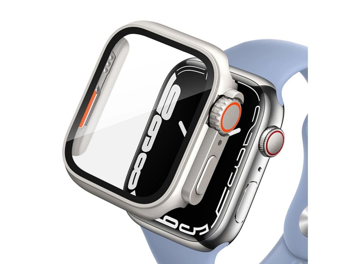 Capa Tech-Protect Defense360 para Apple Watch 4 / 5 / 6 / SE (44 mm) - laranja tit�nio