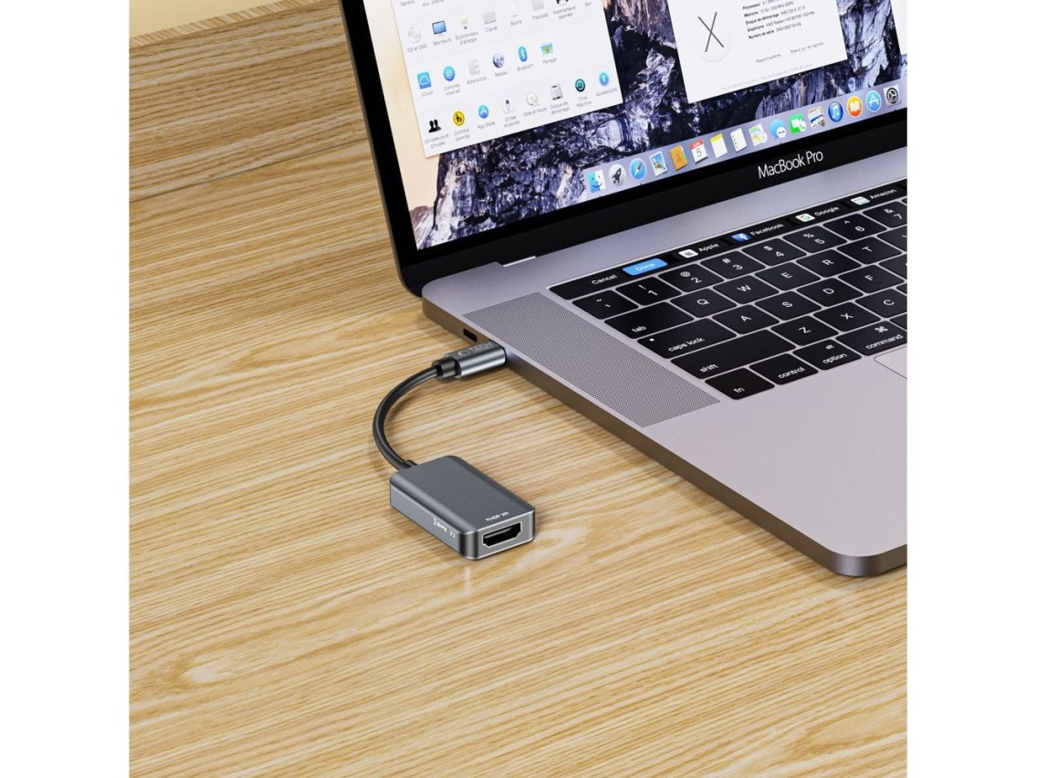 Tech-Protect UltraBoost USB-C (Male) / HDMI (Female) 4K 60Hz Adapter - Black