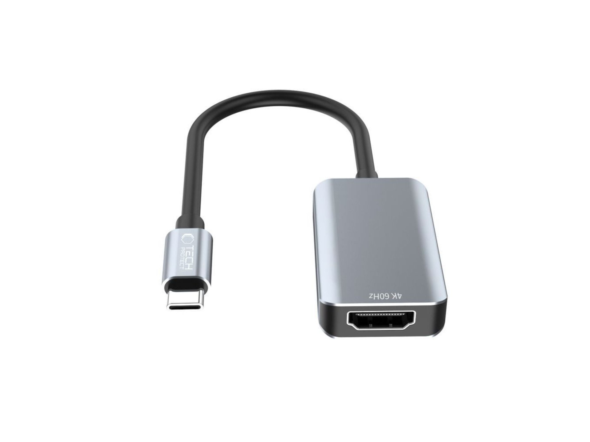 Tech-Protect UltraBoost USB-C (Male) / HDMI (Female) 4K 60Hz Adapter - Black