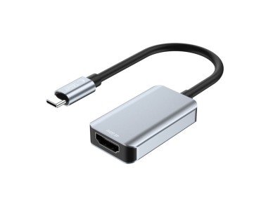 Adaptador Tech-Protect UltraBoost USB-C (macho) / HDMI (hembra) 4K 60Hz - Negro