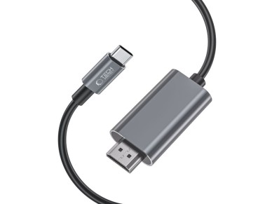 Tech-Protect UltraBoost USB-C / HDMI 4K 60Hz Cable 2m - Black Tech-Protect UltraBoost USB-C / HDMI 4K 60Hz Cable 2m - Black