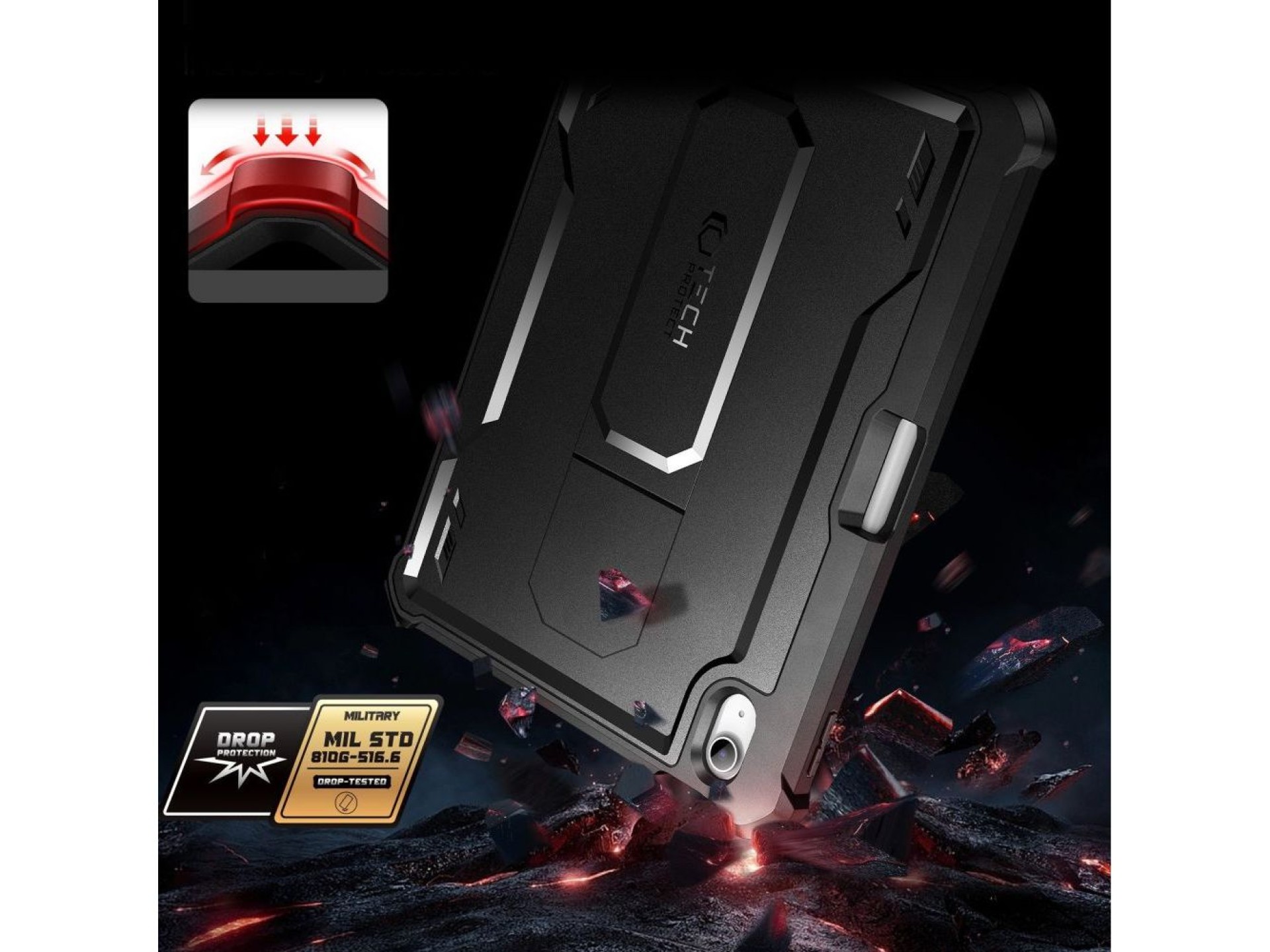 Capa Tech-Protect Kevlar Pro para iPad 10.9