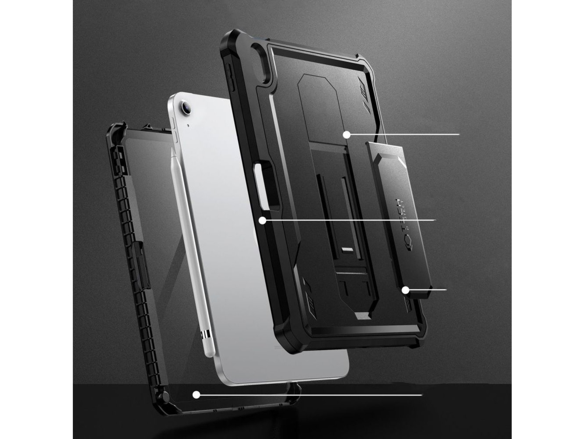 Capa Tech-Protect Kevlar Pro para iPad 10.9