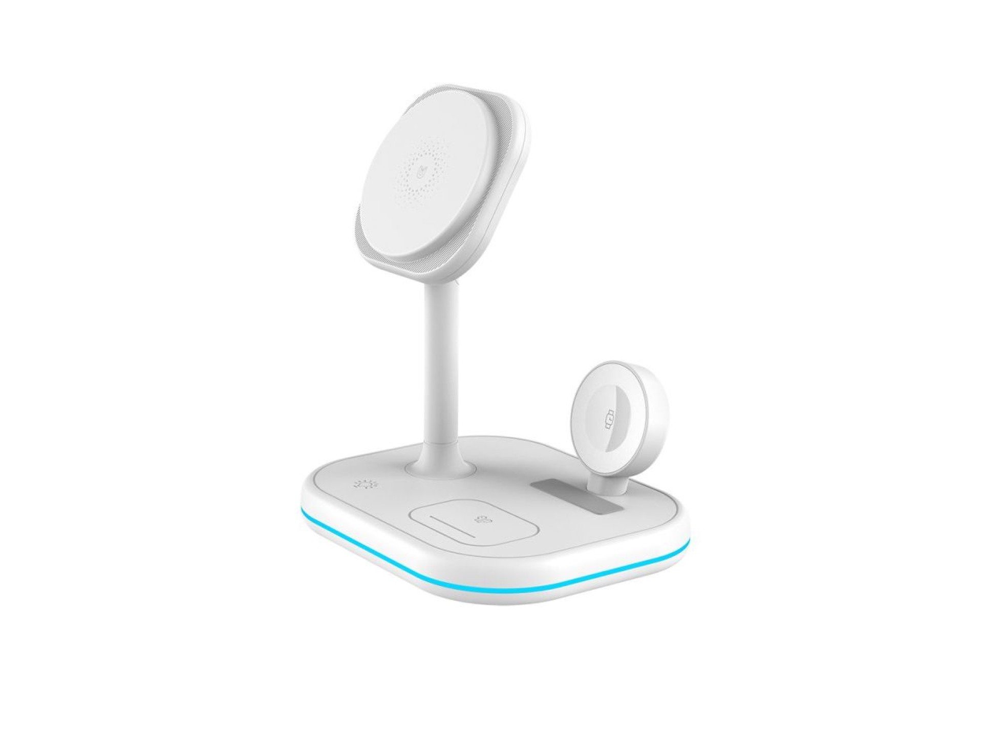 Tech-Protect QI15W-A27 3-in-1 inductive charger with MagSafe stand for smartphone / Apple Watch / Ai