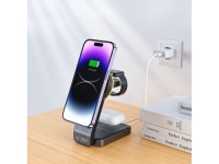 Tech-Protect QI15W-A28 MagSafe 3in1 Inductive Charger with Smartphone / Apple Watch / AirPods Stand 
