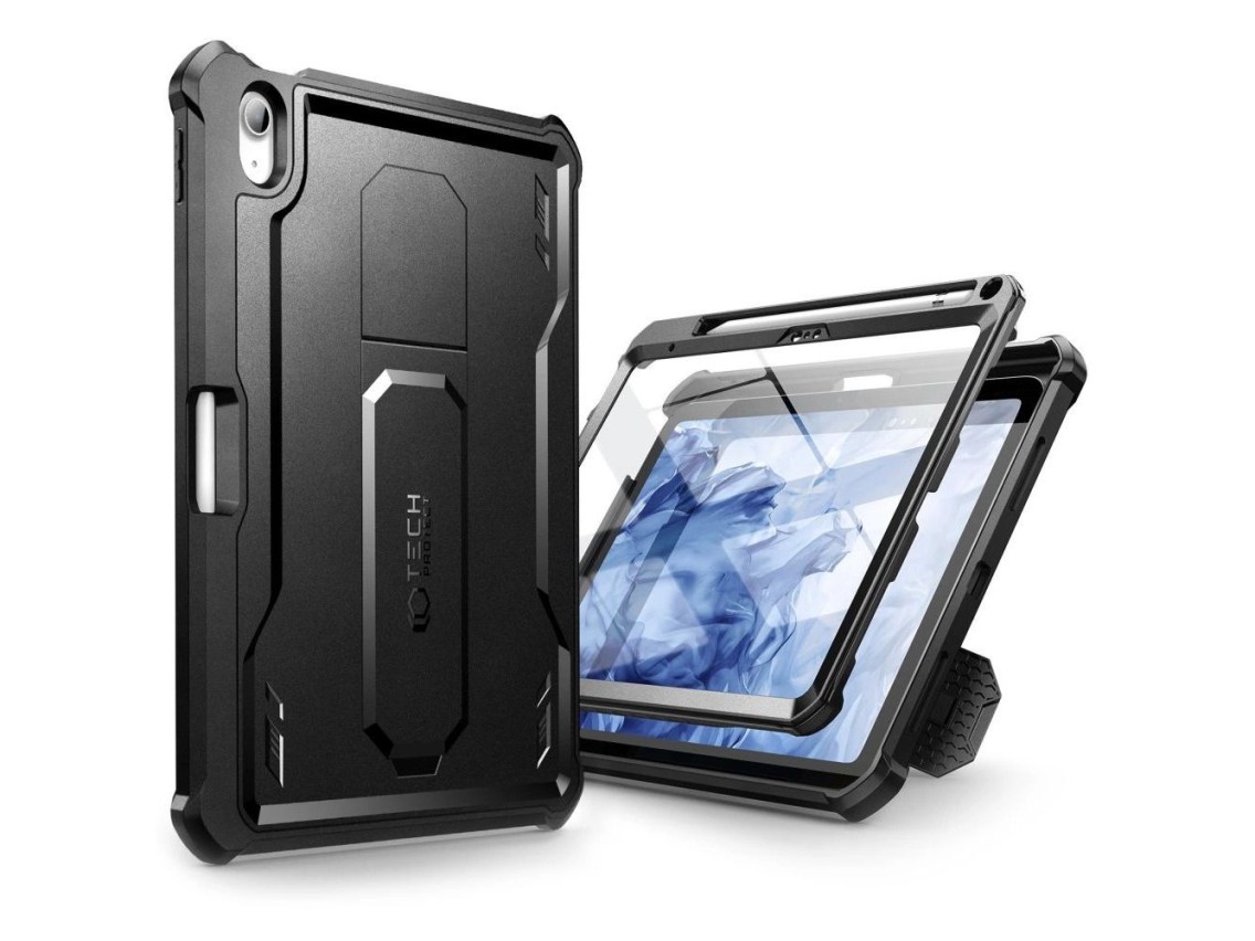 Capa Tech-Protect Kevlar Pro para iPad 10.9" 2022 - Preta