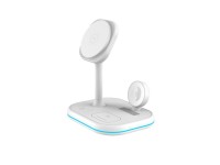 Tech-Protect QI15W-A27 3-in-1 inductive charger with MagSafe stand for smartphone / Apple Watch / Ai