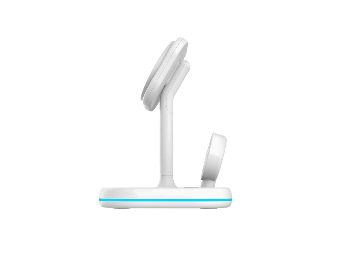 Tech-Protect QI15W-A27 3-in-1 inductive charger with MagSafe stand for smartphone / Apple Watch / Ai