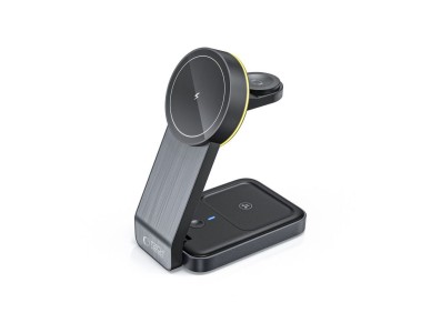 Tech-Protect QI15W-A28 MagSafe 3in1 Inductive Charger with Smartphone / Apple Watch / AirPods Stand 