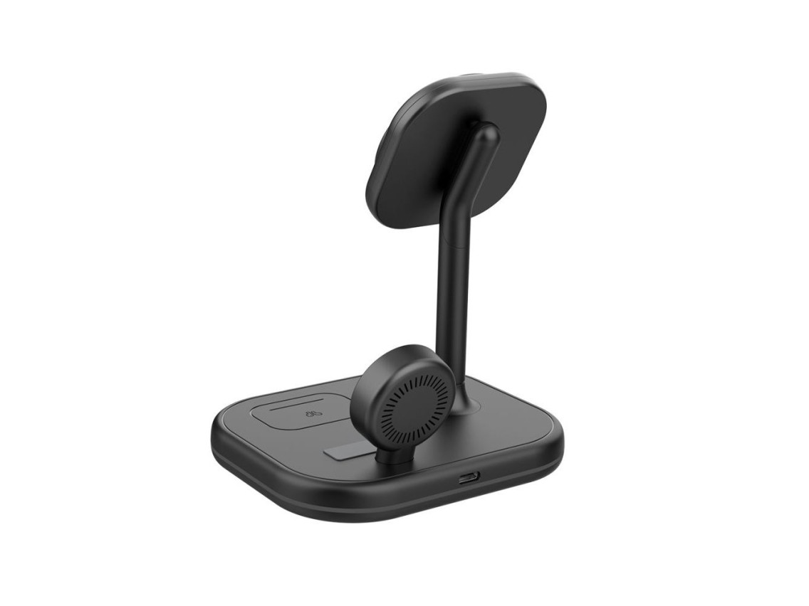 Tech-Protect QI15W-A27 3-in-1 Inductive Charger with MagSafe Stand for Smartphone / Apple Watch / Ai