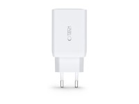 Cargador Tech-Protect C65W 2x USB-C PD 65W / USB-A QC 3.0 - negro Cargador Tech-Protect C65W 2x USB-C PD 65W / USB-A QC 3.0 - negro