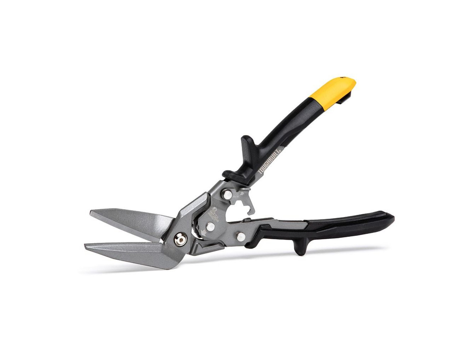 Tesoura de cortar metal angular, corte reto longo