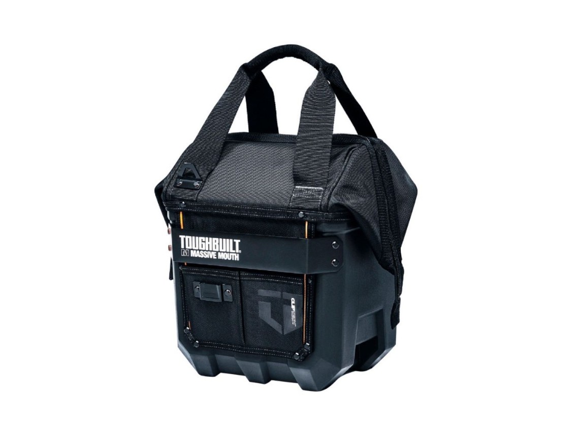 Massive mouth m tool bag, with cliptech system, 30.5 x 30.5 x 36.5 cm