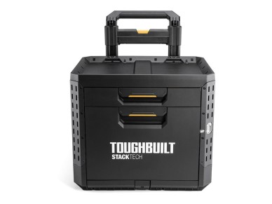 Rolling tool box with 2 locking drawers, stacktech 53 x 40.5 x 47.7 cm Rolling tool box with 2 locking drawers, stacktech 53 x 40.5 x 47.7 cm