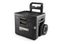 Rolling tool box with 2 locking drawers, stacktech 53 x 40.5 x 47.7 cm Rolling tool box with 2 locking drawers, stacktech 53 x 40.5 x 47.7 cm