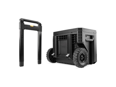 Caja de herramientas con 3 cajones, ruedas y cierre stacktech, 53 x 40,5 x 47,7 cm