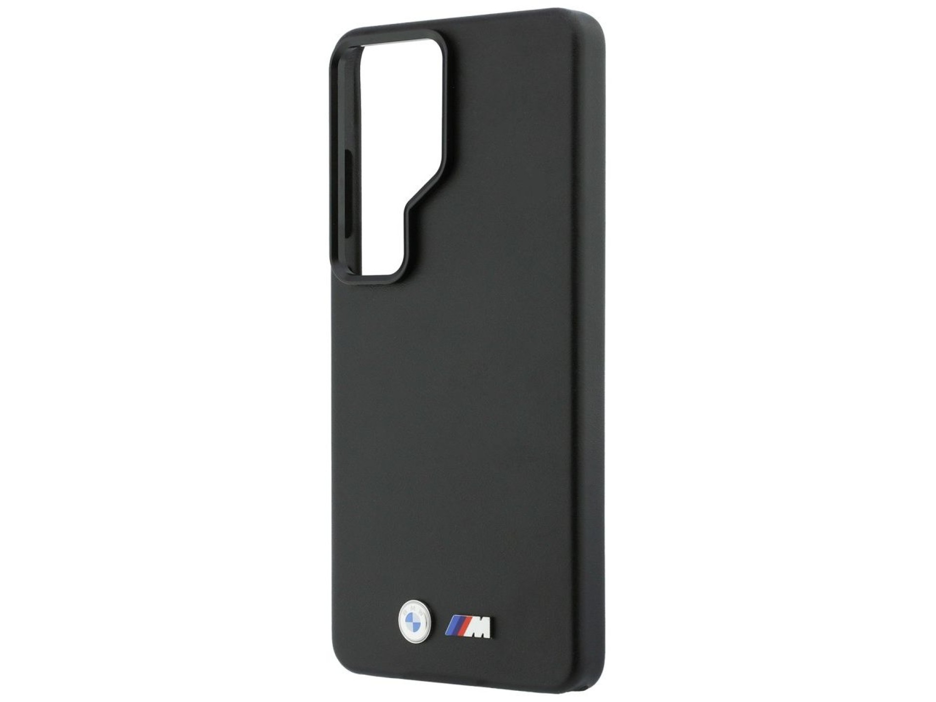 Capa MagSafe com logotipo BMW M em metal para Samsung Galaxy S26 Ultra - Preta
