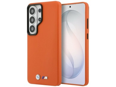 BMW M Metal Logo MagSafe Case for Samsung Galaxy S26 Ultra - Orange BMW M Metal Logo MagSafe Case for Samsung Galaxy S26 Ultra - Orange