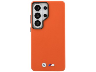 BMW M Metal Logo MagSafe Case for Samsung Galaxy S26 Ultra - Orange BMW M Metal Logo MagSafe Case for Samsung Galaxy S26 Ultra - Orange