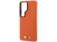 Capa MagSafe com logotipo BMW M em metal para Samsung Galaxy S26 Ultra - Laranja Capa MagSafe com logotipo BMW M em metal para Samsung Galaxy S26 Ultra - Laranja