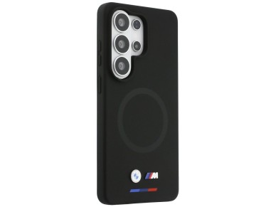 BMW M Silicone MagSafe Case for Samsung Galaxy S26 Ultra - Black BMW M Silicone MagSafe Case for Samsung Galaxy S26 Ultra - Black