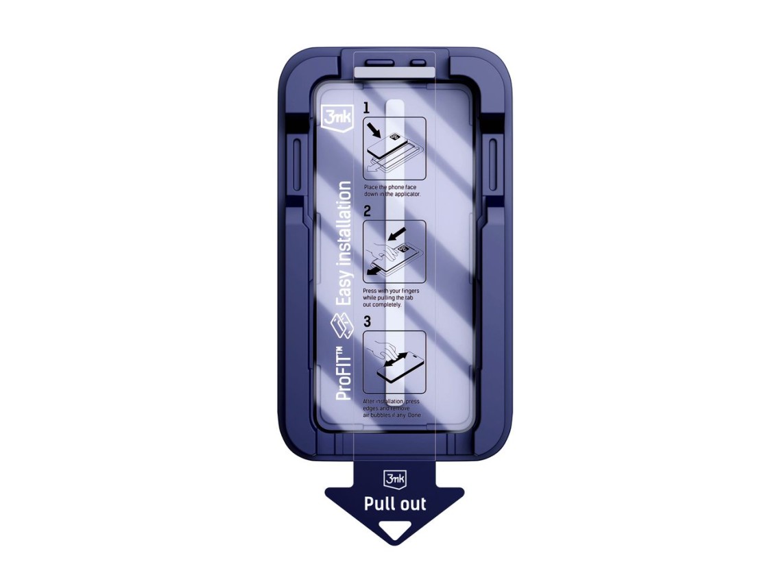 Protector de pantalla de cristal templado 3mk HardGlass Max para iPhone 17 Pro