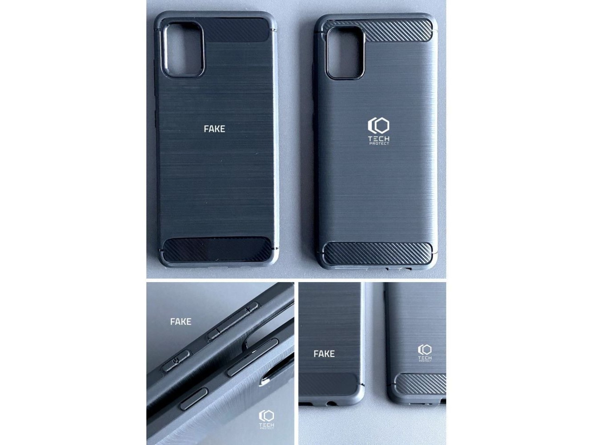 Tech-Protect TPUCarbon Case for Samsung Galaxy XCover 7 - Black