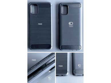 Tech-Protect TPUCarbon Case for Samsung Galaxy XCover 7 - Black Tech-Protect TPUCarbon Case for Samsung Galaxy XCover 7 - Black