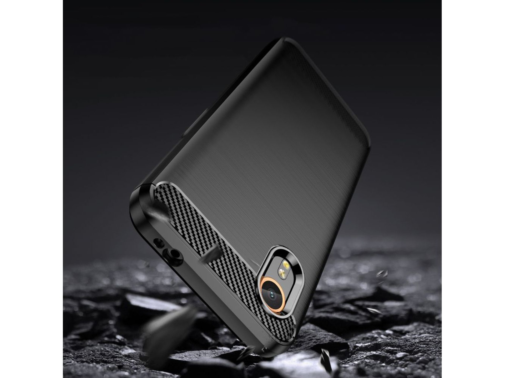 Tech-Protect TPUCarbon Case for Samsung Galaxy XCover 7 - Black
