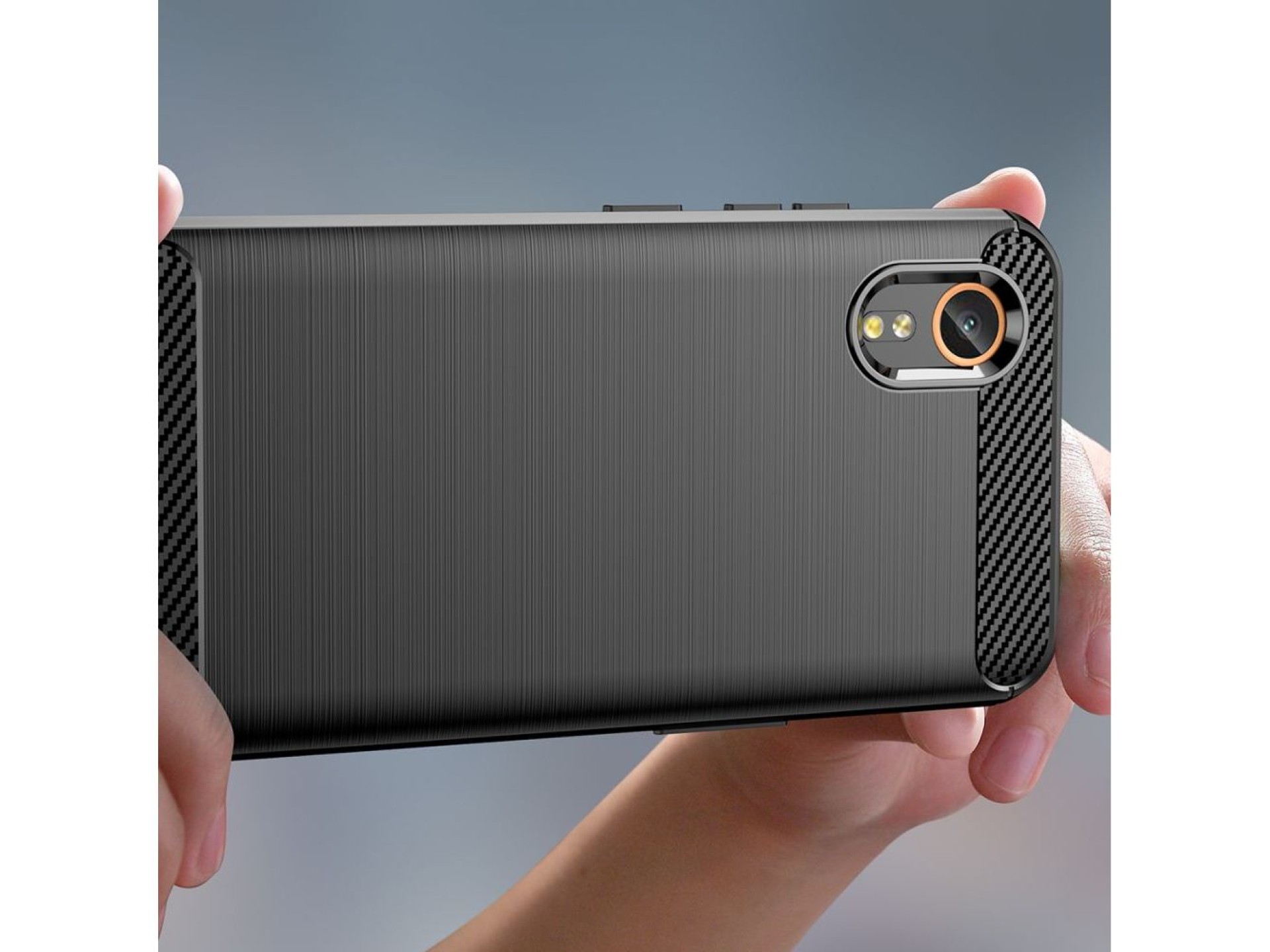 Tech-Protect TPUCarbon Case for Samsung Galaxy XCover 7 - Black